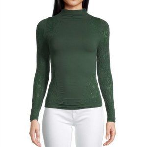 Free People ​Floral Lace No Turning Back Top XS/S